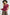 Umgee Crushed Velvet Pleated Blouse BERRY Blouses