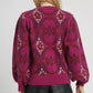 Umgee Boho Patterned Long Sleeve Sweater - DAVERRI FASHIONS