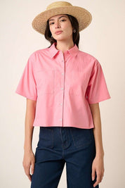 Mittoshop Button Down Short Sleeve Shirt