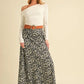 Aemi+Co Leopard Midi Skirt