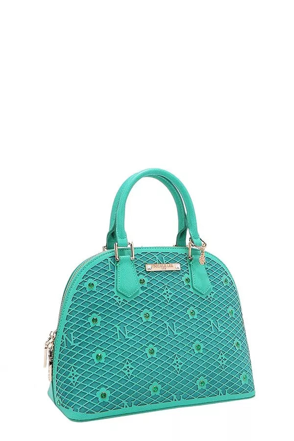 Nicole Lee USA Gracie Dome Satchel | Daverri Fashions
