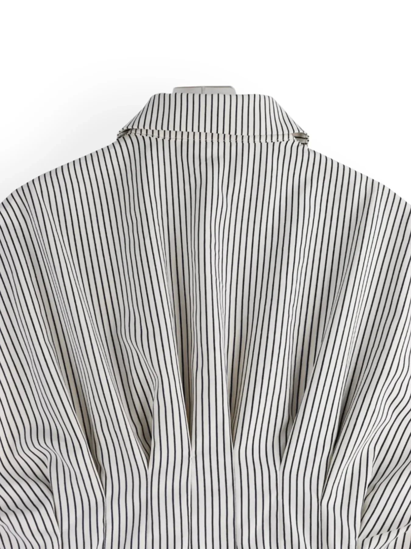 Striped Short Sleeve Button-Up Shirt - DAVERRI FASHIONS