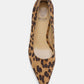 Beast Fashion Faux Suede Leopard Point Toe Pumps PUMPS