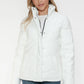 Snobbish Pocketed Zip Up Turtleneck Puffer Jacket Jackets