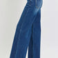 RISEN Full Size Mid Rise Wide Jeans - DAVERRI FASHIONS