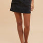 Annie Wear Cargo Denim Mini Skirt - DAVERRI FASHIONS