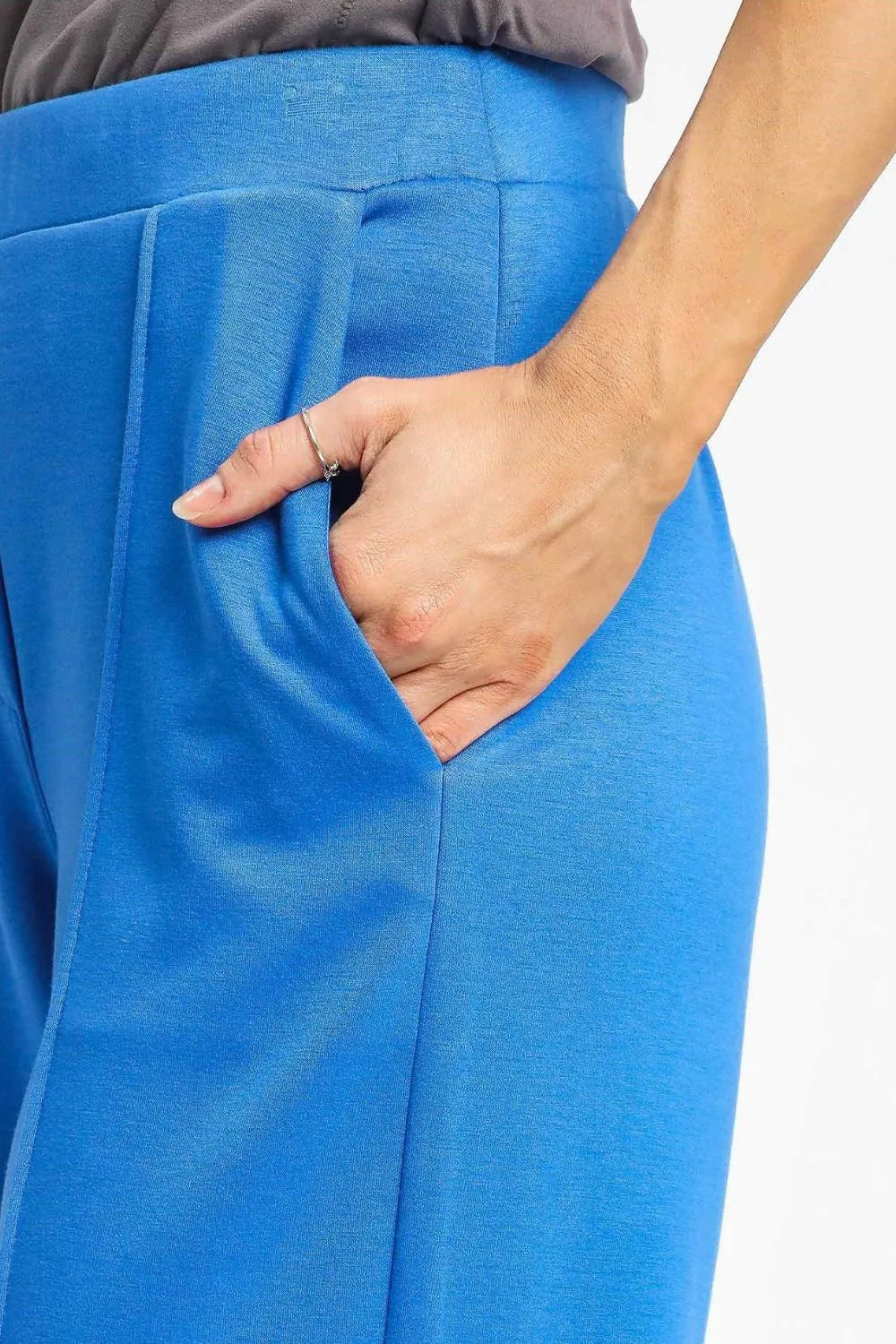Umgee High Waisted Wide Leg Pants | Loungewear Pants Daverri Fashions
