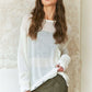 ADORA Vintage Edge Lightweight Sweater - DAVERRI FASHIONS