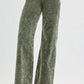 RISEN Full Size High Rise Wide Leg Corduroy Jeans Plus Size - DAVERRI FASHIONS