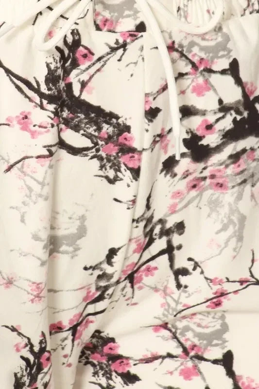 Leggings Depot Buttery Soft Printed Joggers with Drawstring - DAVERRI FASHIONS