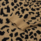 Ribbed Trim Round Neck Leopard Drop Shoulder Sweater - DAVERRI FASHIONS