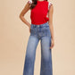 Annie Wear High Rise Wide Leg Jeans - DAVERRI FASHIONS