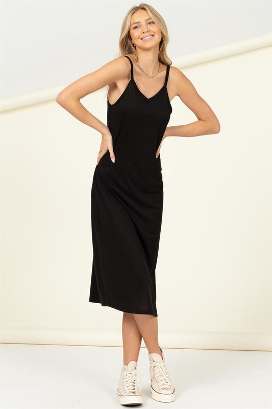 Make It Right Cami Maxi Dress BLACK Cami Dresses