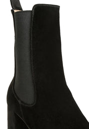 Gaven Suede High Ankle Chelsea Boots | Boots Daverri Fashions