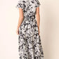 Mittoshop Tropical Print Top and Skirt Set Outfit Sets
