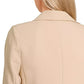 Zenana Woven Long Sleeve Blazer With Lining - DAVERRI FASHIONS