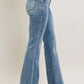 Judy Blue Full Size High-Waist Flare Denim Jeans with Front Seam Detail Plus Size Jeans