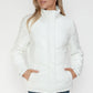 Snobbish Pocketed Zip Up Turtleneck Puffer Jacket Jackets