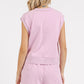 Mittoshop French Terry Crew Neck Top and Shorts Set Outfit Sets