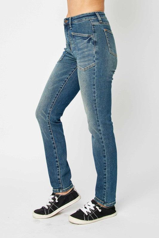 Judy Blue Full Size High Waist Skinny Jeans - DAVERRI FASHIONS