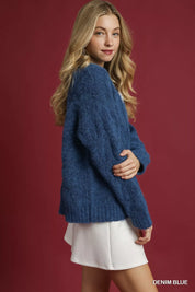 Umgee Cable Knit Cozy Sweater | Sweaters Daverri Fashions