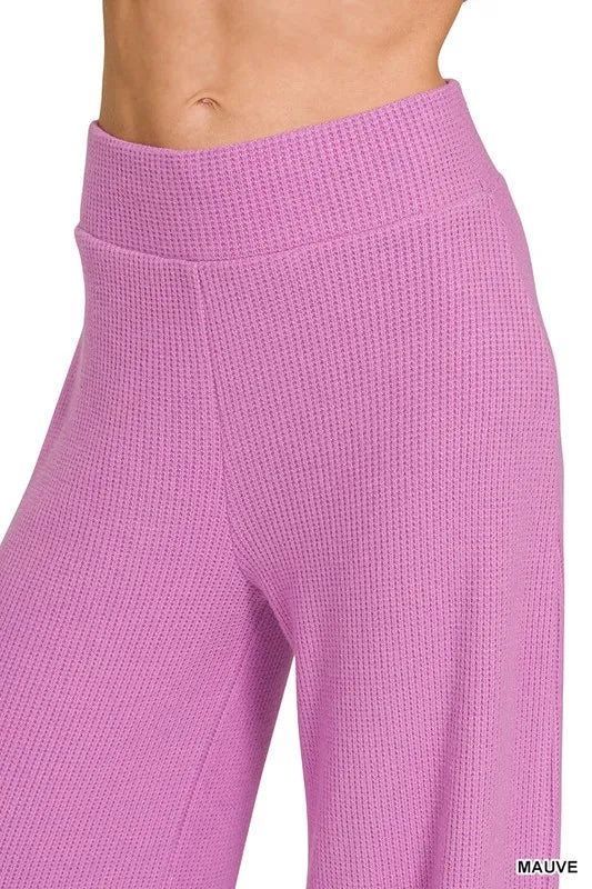 Zenana Rolled Sleeve Top and Pants Sweater Set | Outfit Sets Daverri Fashions