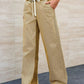 Striped Wide Leg Jeans - DAVERRI FASHIONS
