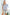 First Love Blue Striped Flutter Sleeve Blouse Blouses