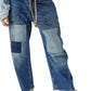 Washed Wide Leg Barrel Jeans - DAVERRI FASHIONS
