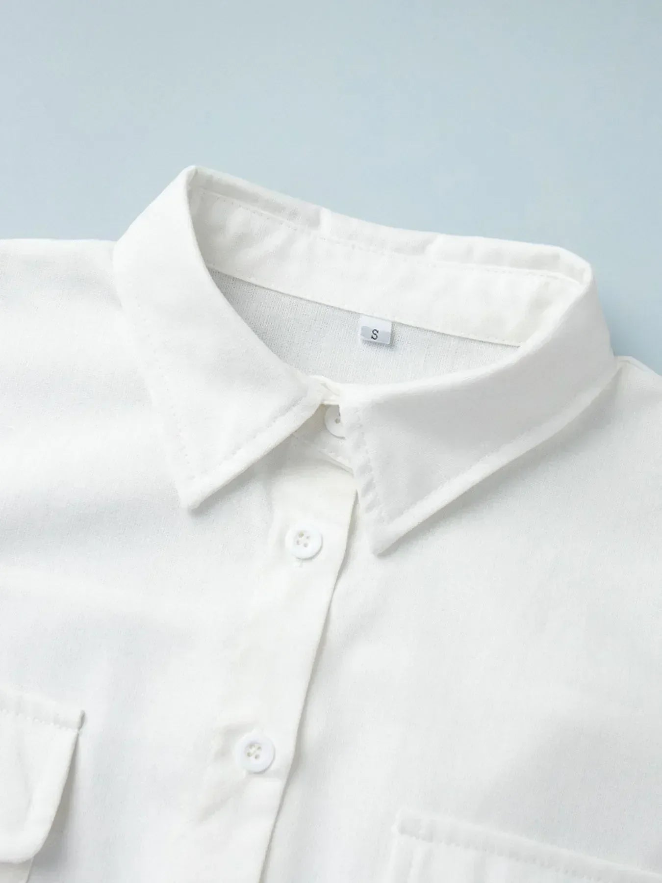 Casual Button Front Long Sleeve Romper - DAVERRI FASHIONS