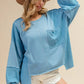 BiBi Oversized Pocket Front Sweatshirt - DAVERRI FASHIONS