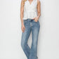 RISEN Full Size Mid Rise Bootcut Jeans Jeans