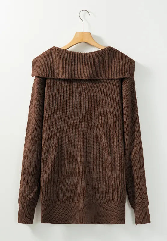 Button Down Collared Neck Cardigan | Cardigans Daverri Fashions