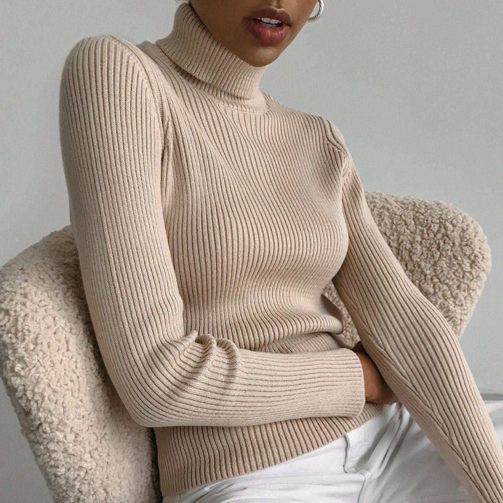 Women's Knit Turtleneck Pullover | Sweaters Daverri Fashions