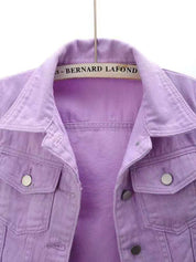 Full Size Cropped Denim Jacket Plus Size | Jackets Daverri Fashions