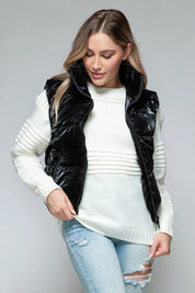 Snobbish Fine Fur Lining Quilted Vest | Vest Jackets Daverri Fashions