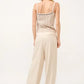 And The Why High-Rise Wide Leg Linen Blended Pants - DAVERRI FASHIONS