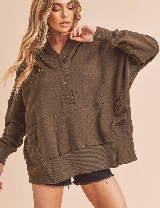 CHOCOLATE S Vivi Pullover | Hoodies Daverri Fashions