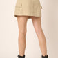 Mittoshop Cargo Mini Skirt with Side Pockets Skirts