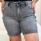 Judy Blue Full Size High Waist Washed Denim Shorts Denim Shorts