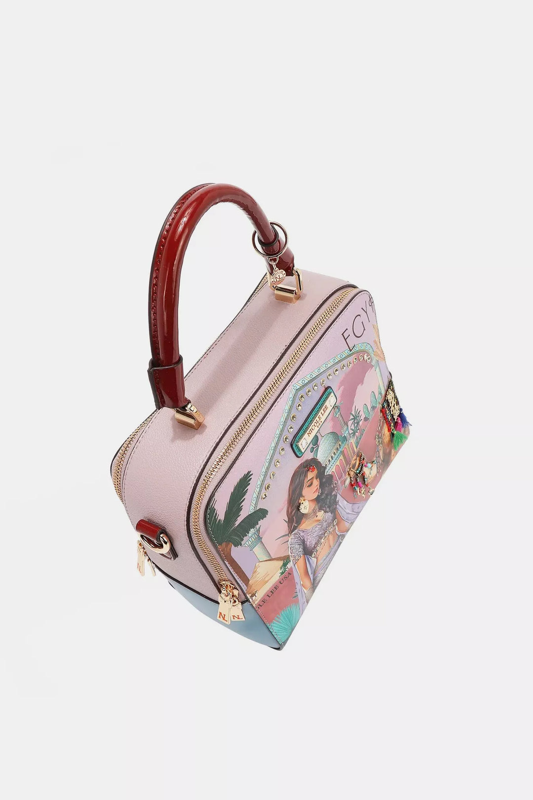 Nicole Lee USA Queen Cleopatra Handbag | Daverri Fashions
