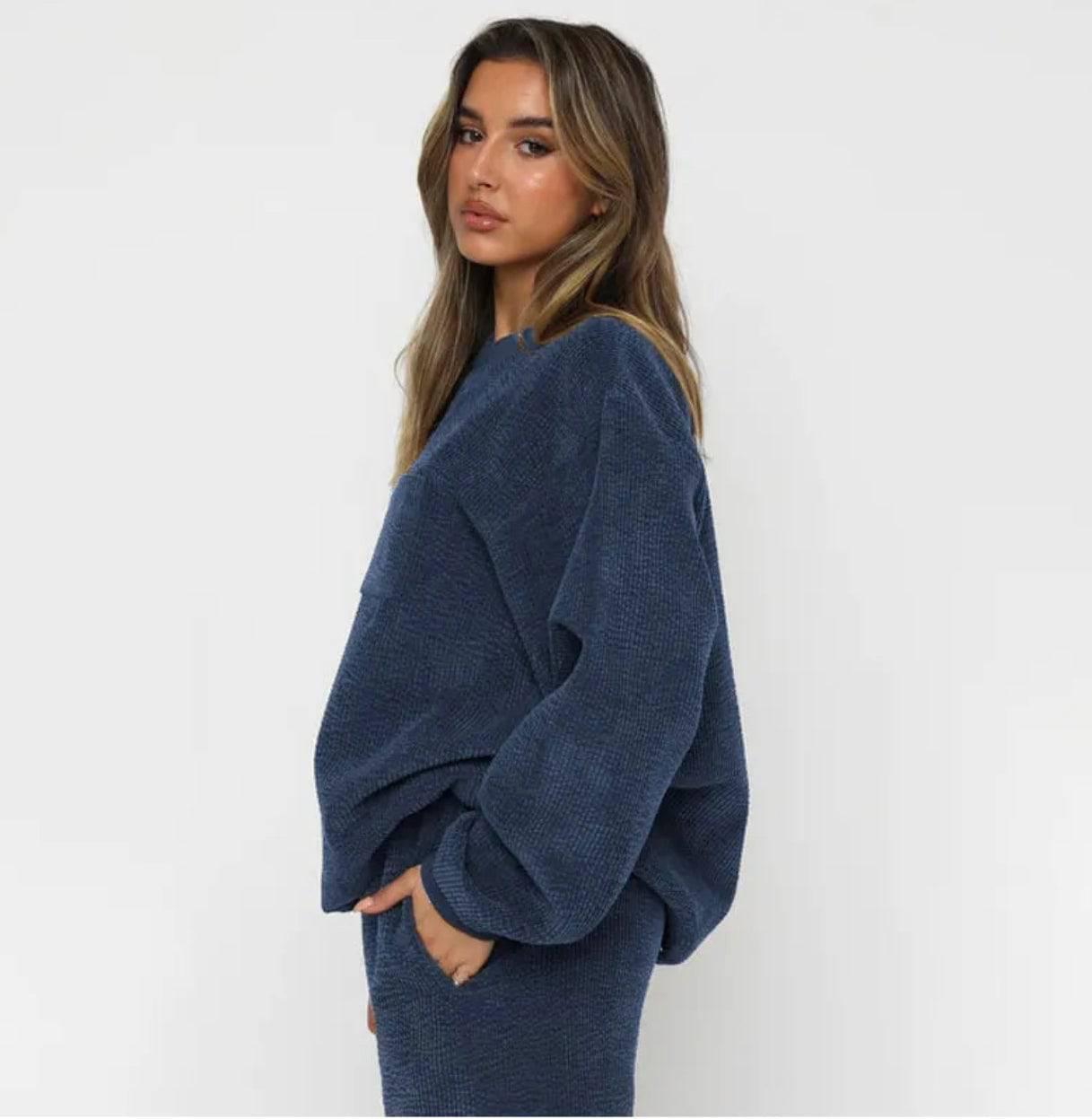 Corduroy Loungewear Set Loungewear