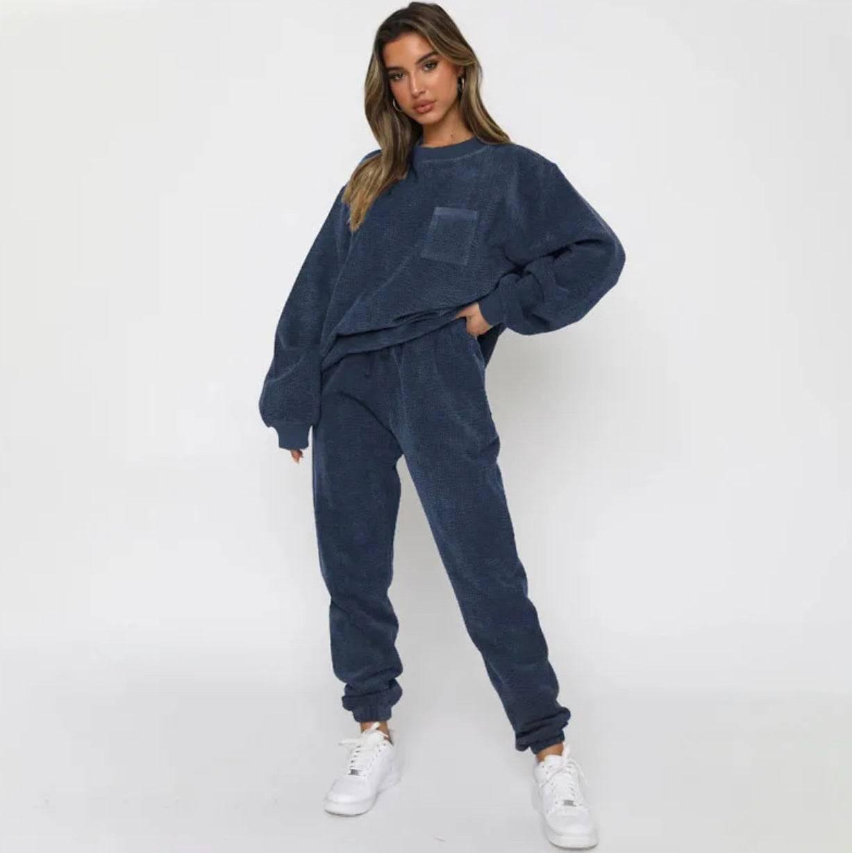 Corduroy Loungewear Set Loungewear