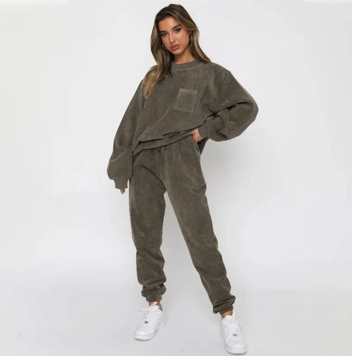 Corduroy Loungewear Set Loungewear