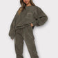 Corduroy Loungewear Set Loungewear