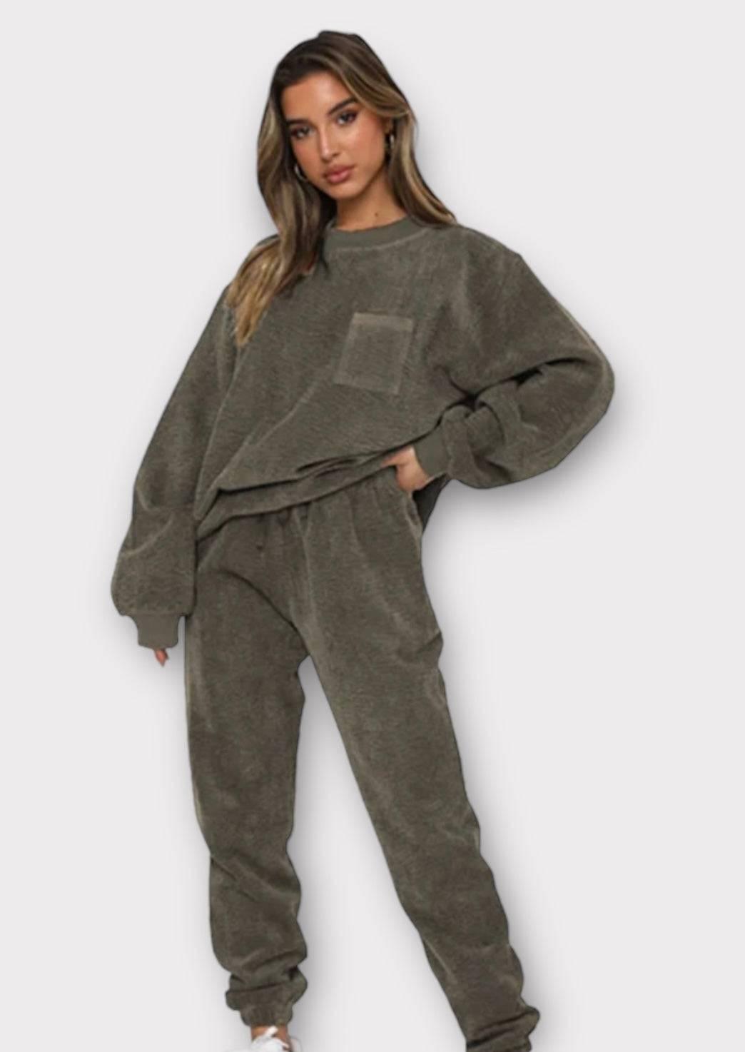 Corduroy Loungewear Set Loungewear