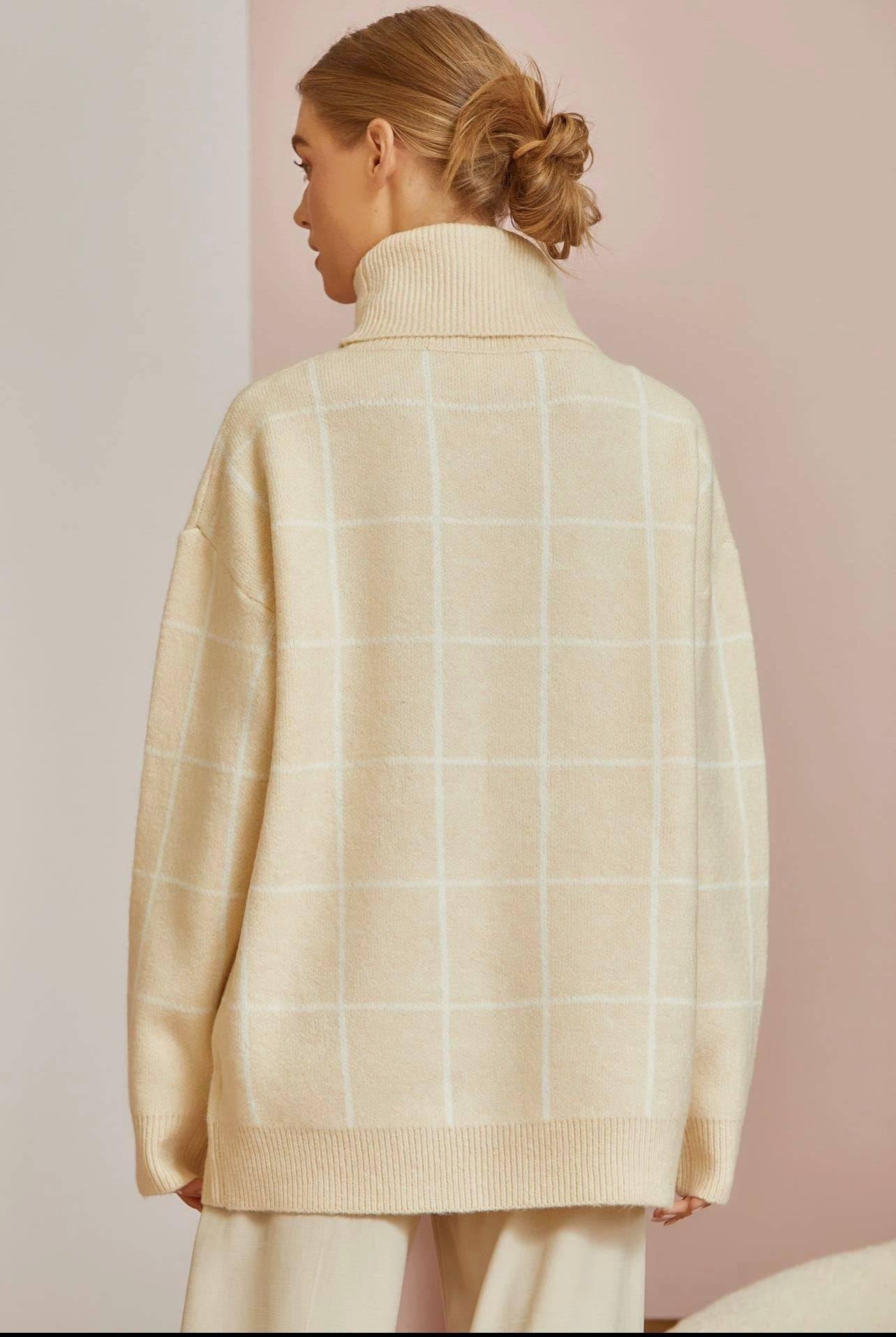 Oversized cowl neck sweater Sweaters
