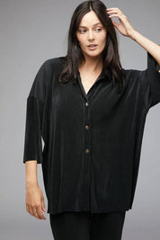 Half sleeve button-down shirt Shirts & Tops