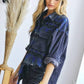 Plaid button-down pocket shacket Shackets