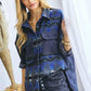 Plaid button-down pocket shacket Shackets